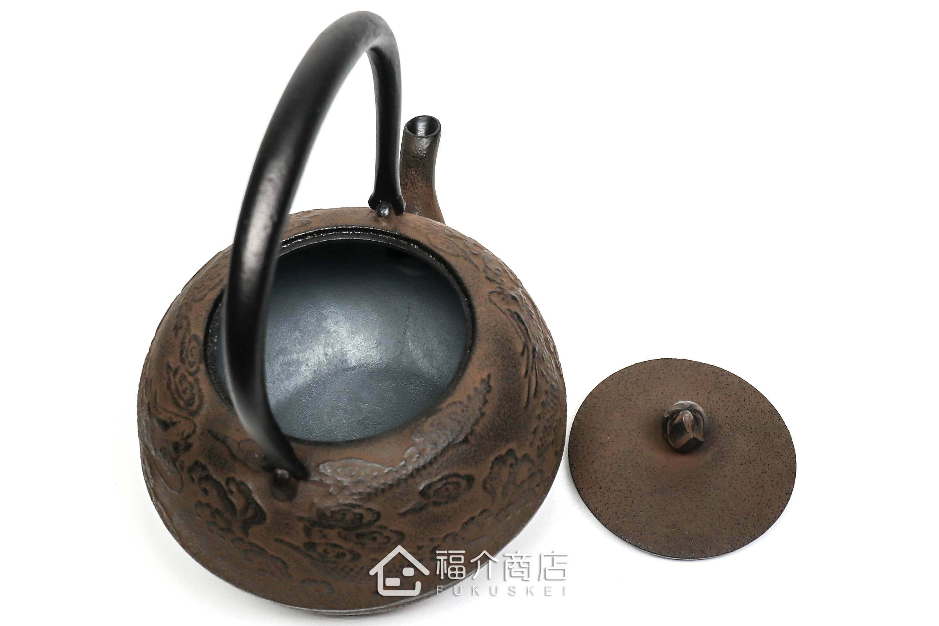 煮水泡茶用的鑄鐵茶壺