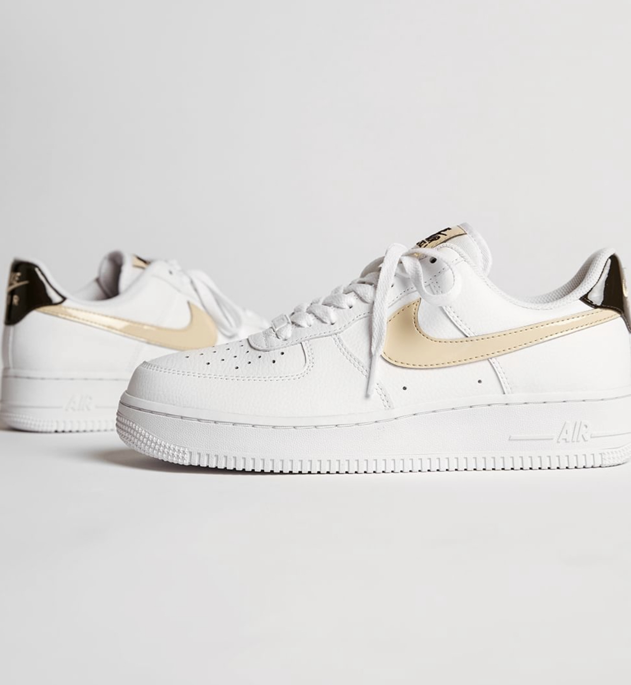 nike air force 1 patent yellow