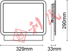 Megaman LED 150w 防水 戶外泛光燈 Voss FFL73000v0（3000K / 4000K ）