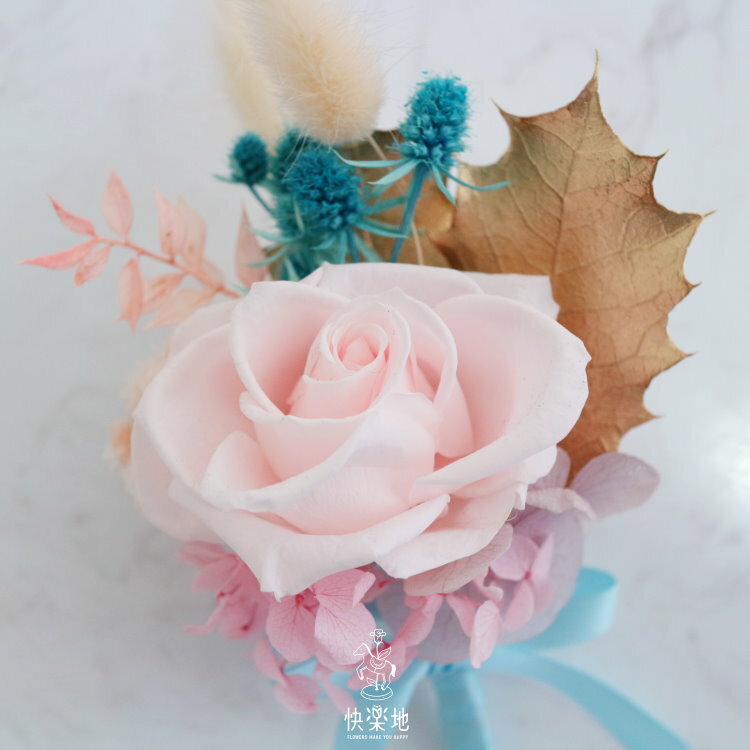 優雅✵永生玫瑰胸花 AF230680