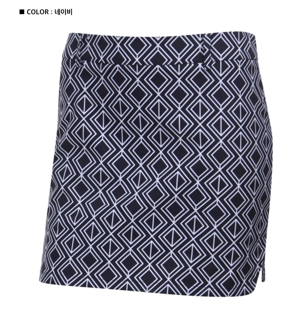 【現貨】女士 韓版高爾夫球服 Wedi.Angle 品牌 春夏時尚印花圖案裙褲 /5折起/韓國熱銷款#MW111116