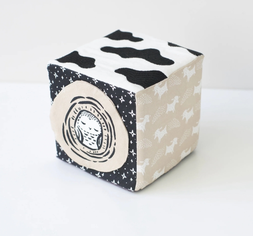 Wee Gallery -動物寶寶布立方體