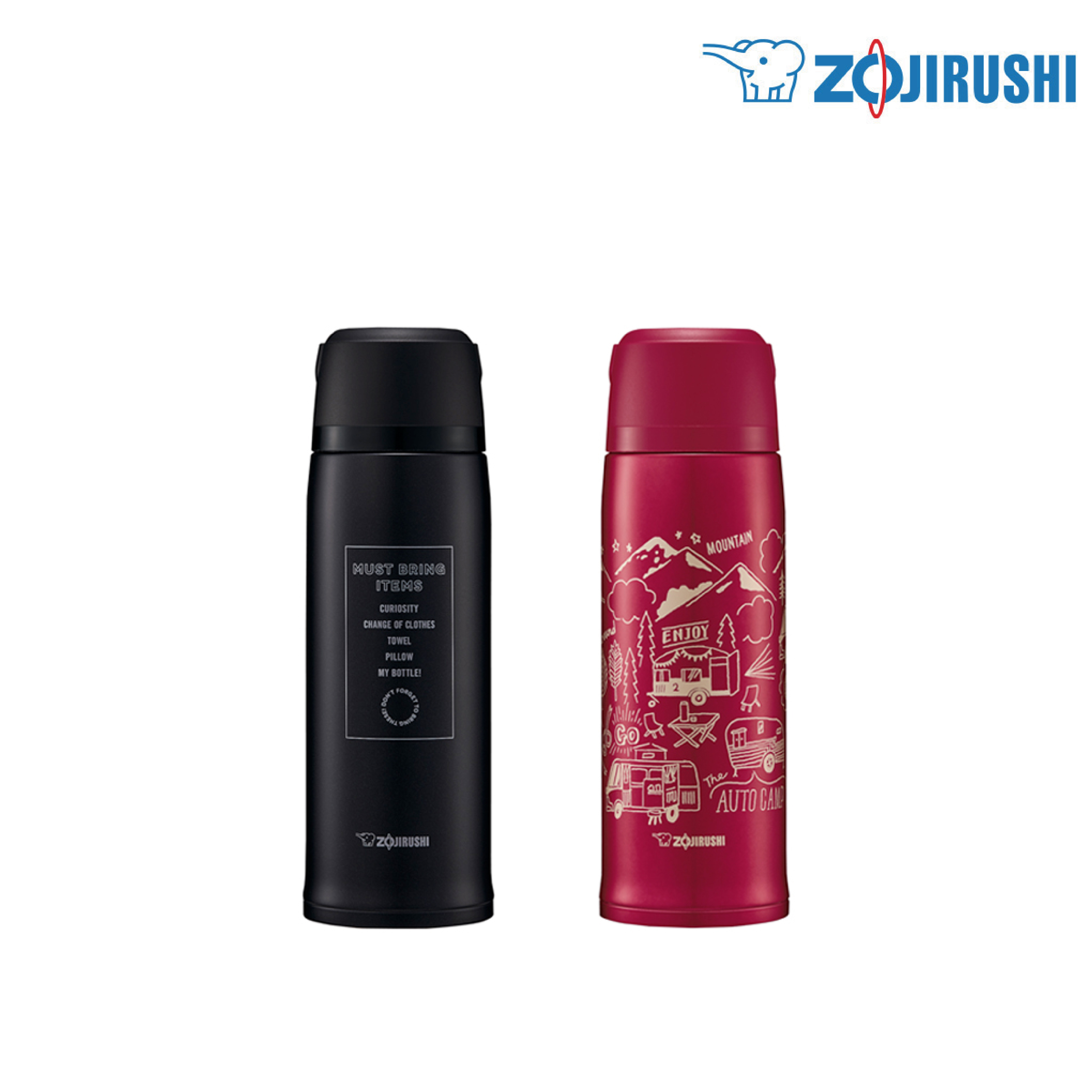 象印 0.8L 不銹鋼真空瓶【香港行貨】-SJ-JS08