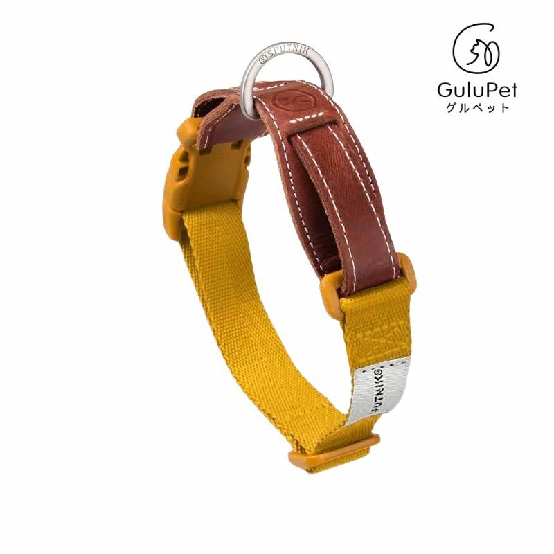 SPUTNIK - EXPLORE｜寵物胸項圈 Collar 黃 (S/M)