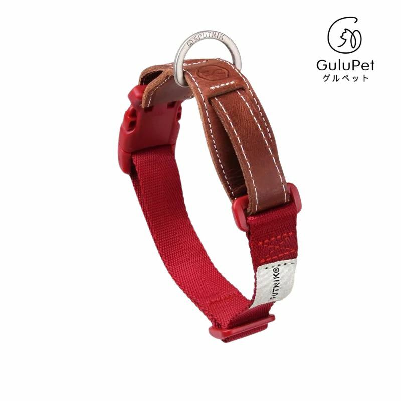 SPUTNIK - EXPLORE｜寵物胸項圈 Collar 紅 (S/M)