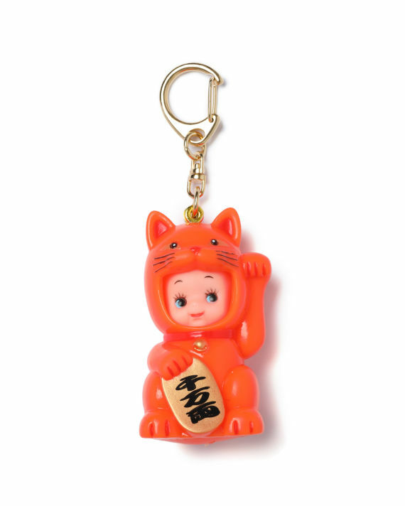BEAMS JAPAN Kewpie cat key ring