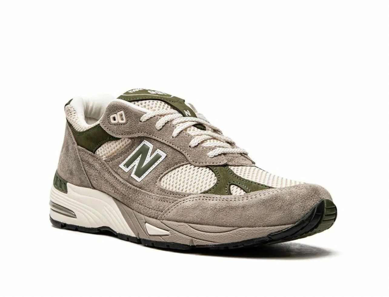 代購 New Balance x Aime Leon Dore 991聯名款 潮流跑步鞋 灰綠 FEB-