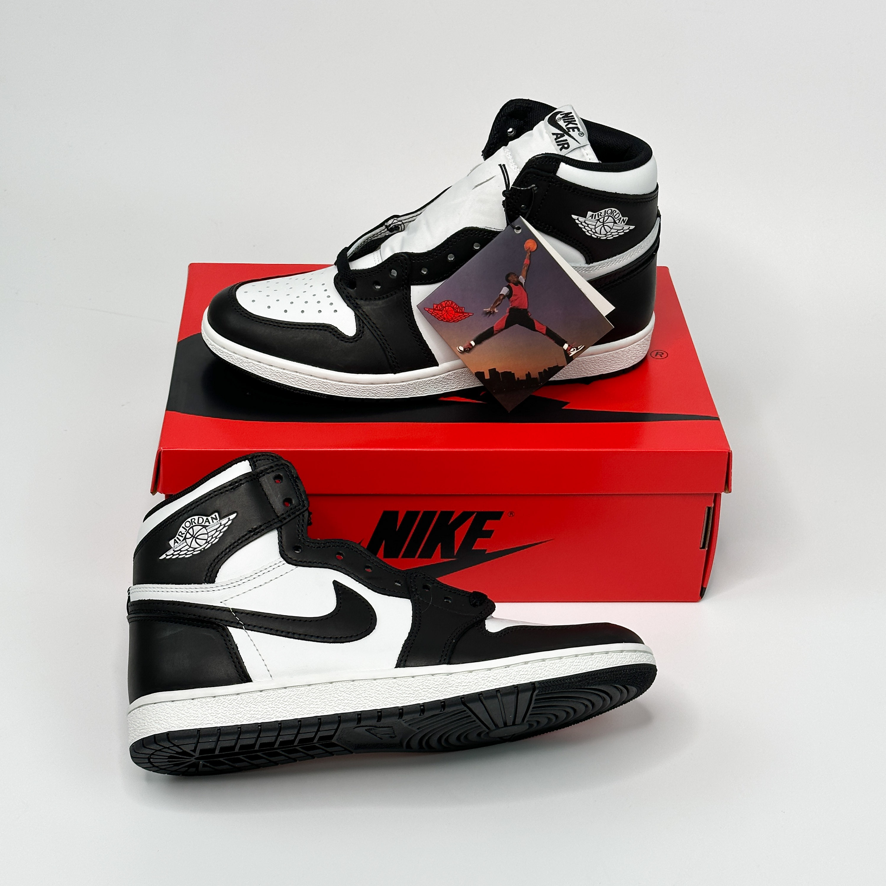 AIR JORDAN 1 HIGH 85 BLACK WHITE 黑白熊貓高筒男鞋BQ4422-001