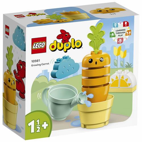 樂高積木 LEGO《 LT 10981 》Duplo 得寶系列 - 紅蘿蔔種植趣