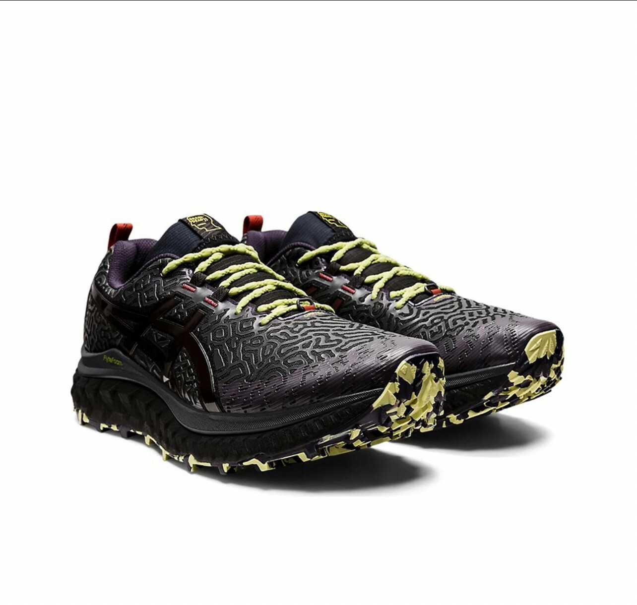 代購 Asics x Brain Dead"Chaos Slime" 越野跑步鞋 黑綠 史萊姆 FEB-