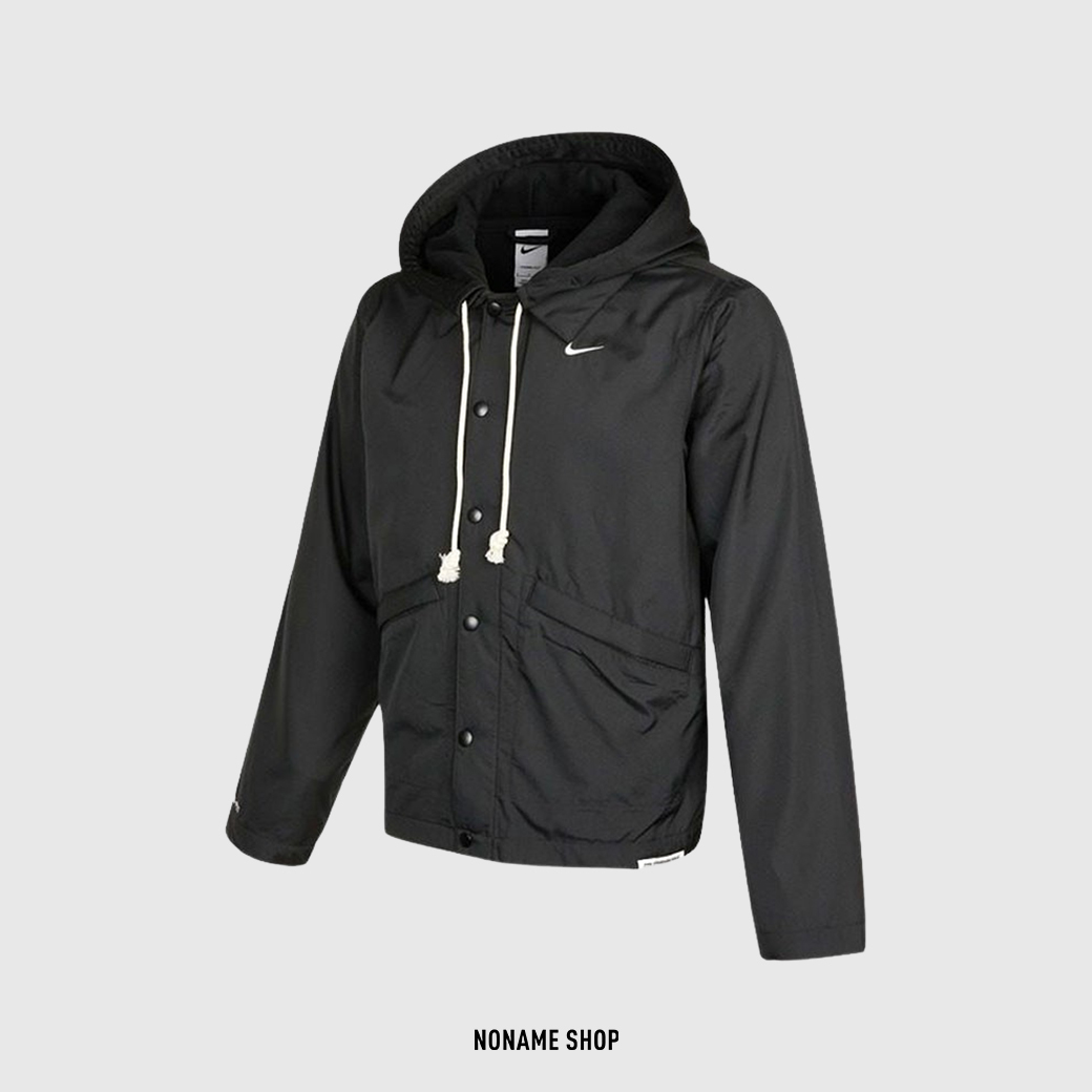 NIKE THERMA-FIT 加絨 刺繡Logo 夾克 連帽 外套 黑 (男款)