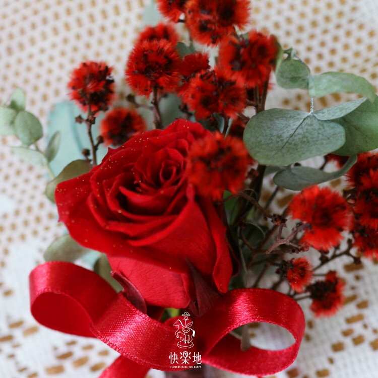 貴族✵永生玫瑰胸花 AF230681