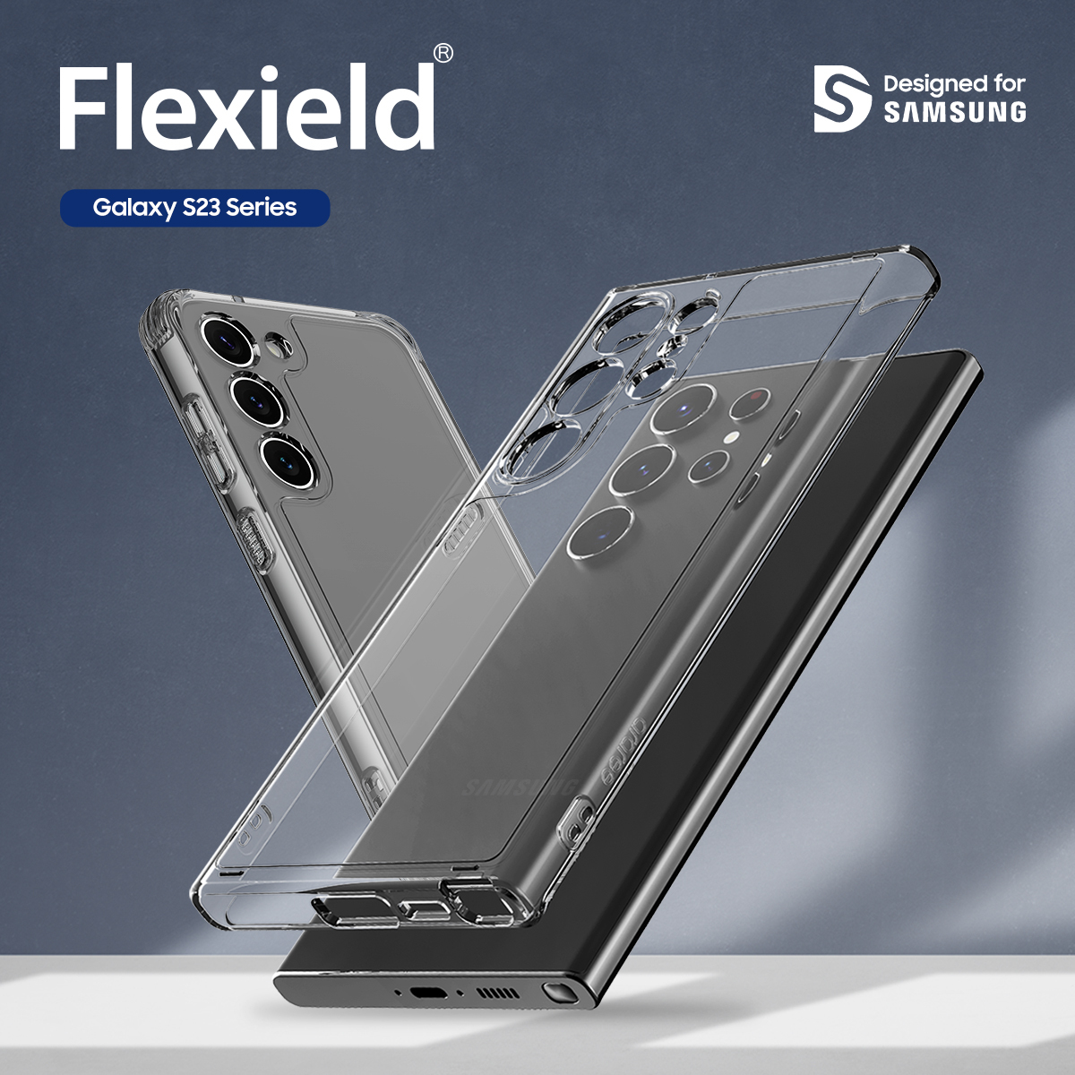 [Galaxy S23系列] araree Flexield 透明軟殼