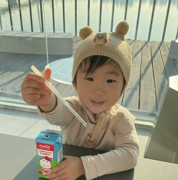 Dot to Dot 針織萌萌帽 (大頭公仔扣針需加購)