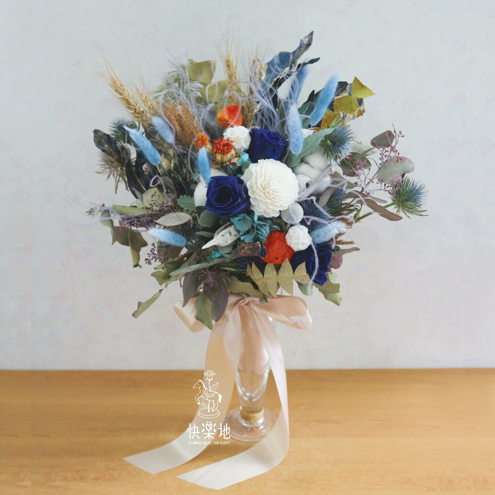 精彩的旅程 I 瓶花 I 永生花 I 乾燥花 PF230450