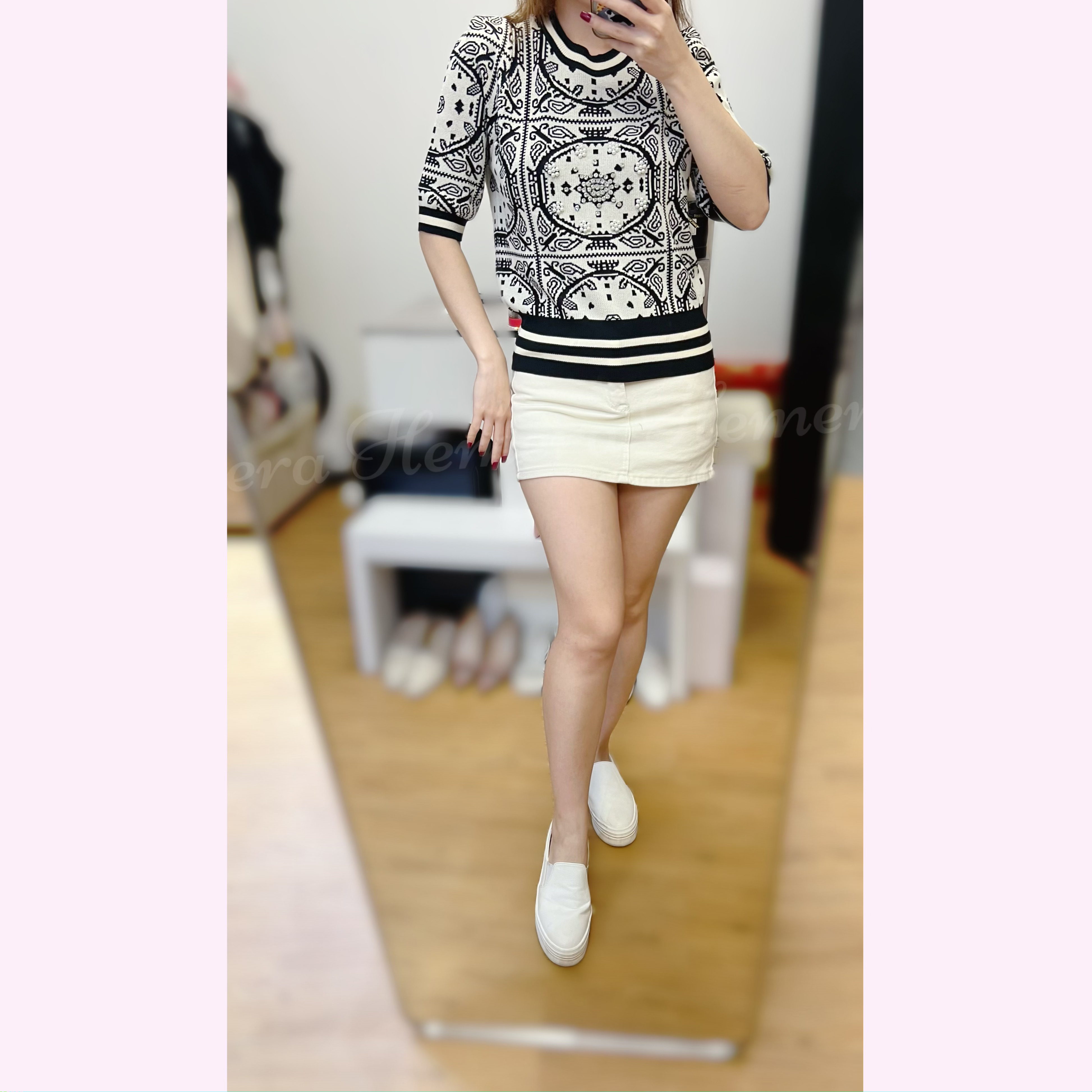 MH021701 Bling Bling超涼陣陣圖騰紋上身