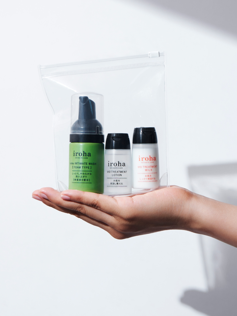 iroha INTIMATE TRIAL SET 私密呵護體驗組合