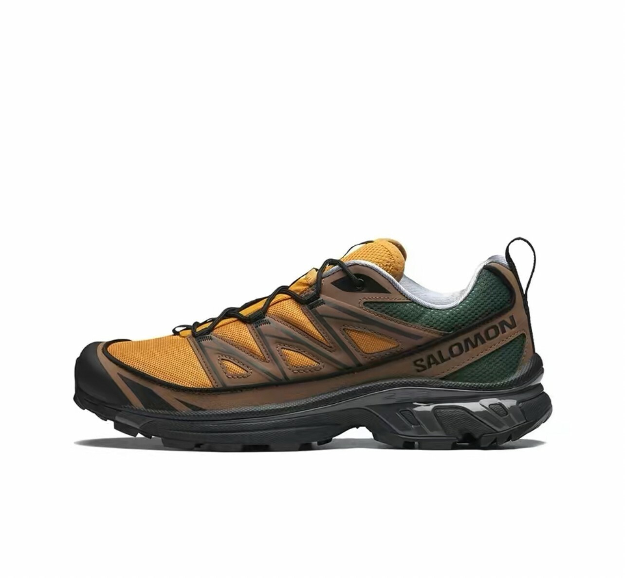 代購 SALOMON XT-6 75週年 休閒跑步鞋 黃棕綠 FEB-