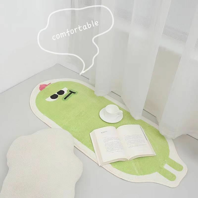 《1644》搞怪造型不規則地墊((仿羊絨))