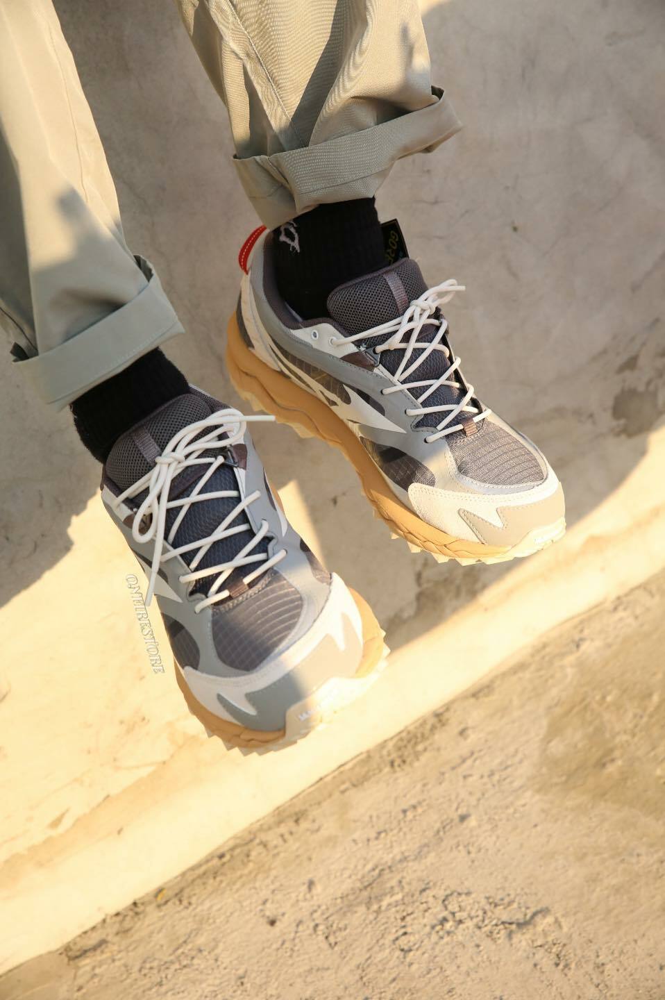 {現貨} Mizuno Wave Mujin Tuan Le Gore-Tex "Grey"