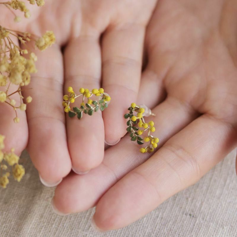 Ayatorie 含羞草耳環/戒指