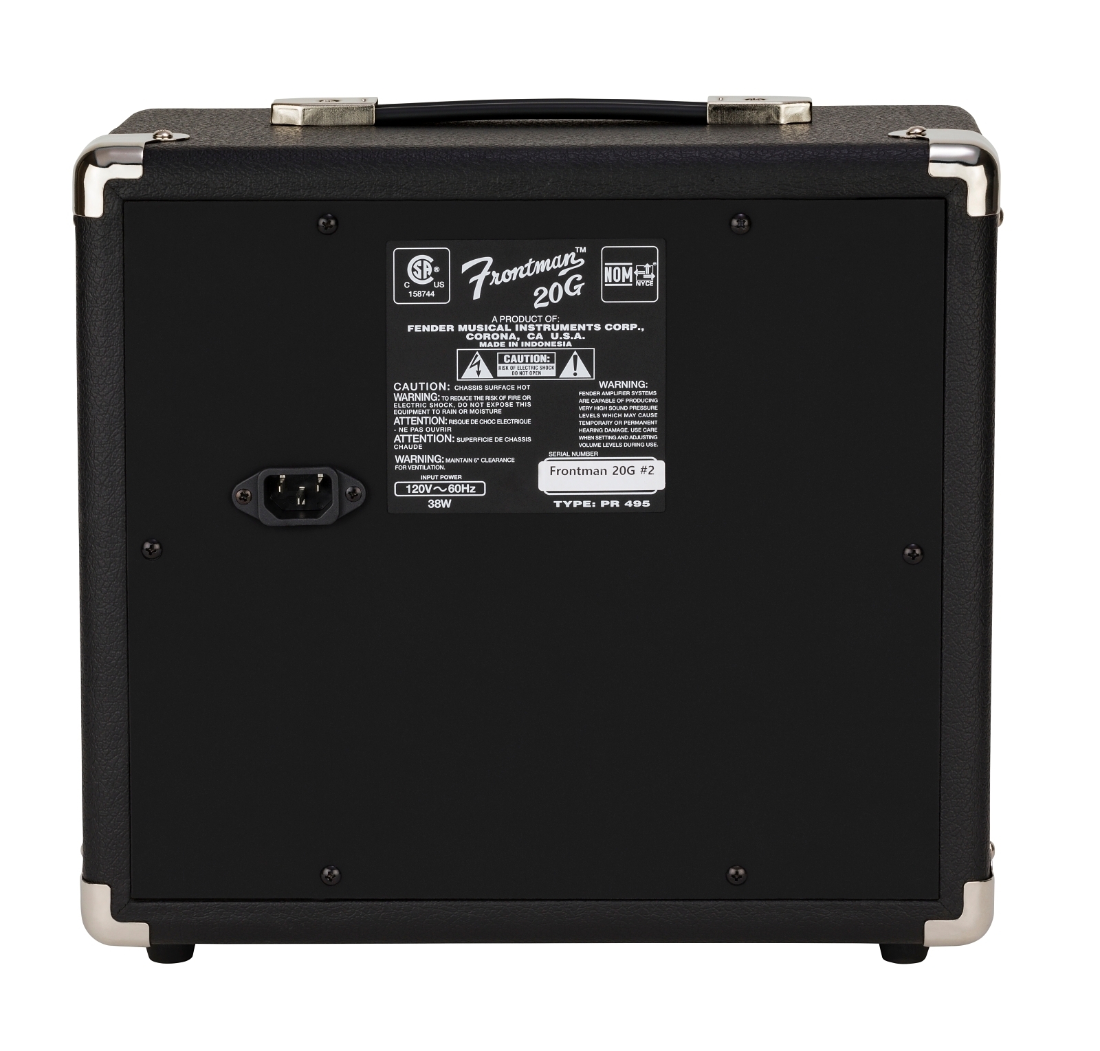 Fender Fender FRONTMAN 20G 電吉他音箱 原廠公司貨 第 3 張圖片｜三峽吉他 / Bass