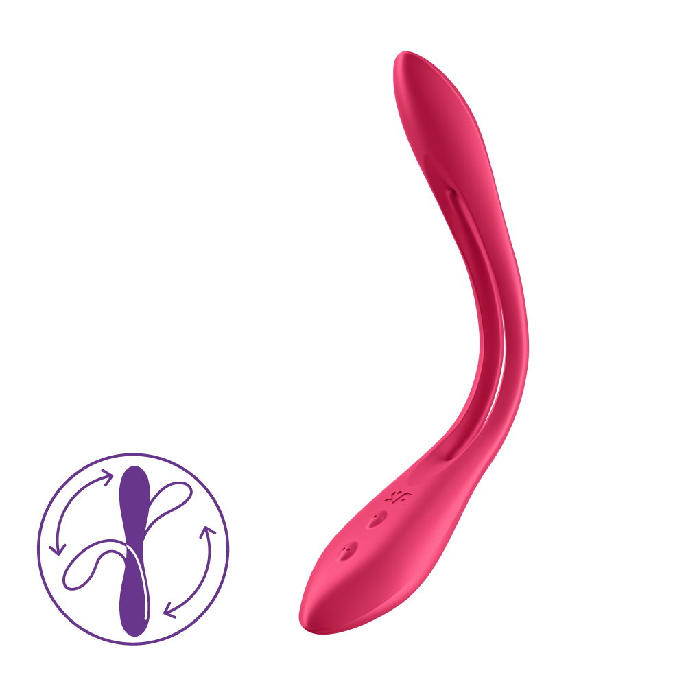 德國 Satisfyer Elastic Joy 靈活樂趣創意雙人共震器