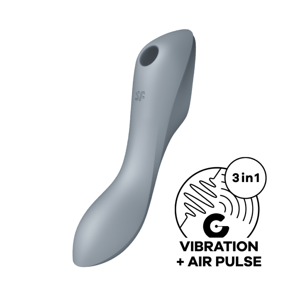 德國 Satisfyer Curvy Trinity 3 吸吮器+G點按摩棒
