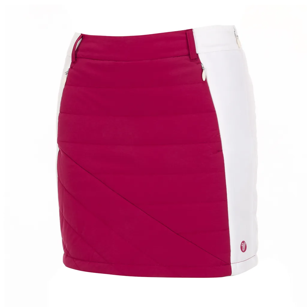 【現貨】(女) 韓版高爾夫球服 VOLVIK品牌 /ˊ正韓高爾夫雙拼色線條加墊裙褲 /韓國熱銷款 5折起 #MW111167