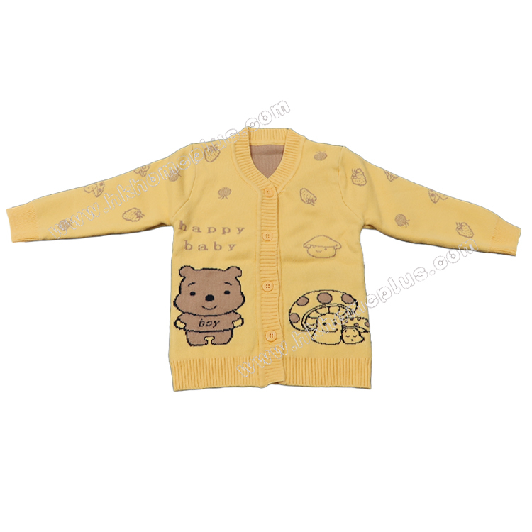 嬰兒熊仔開胸冷外套