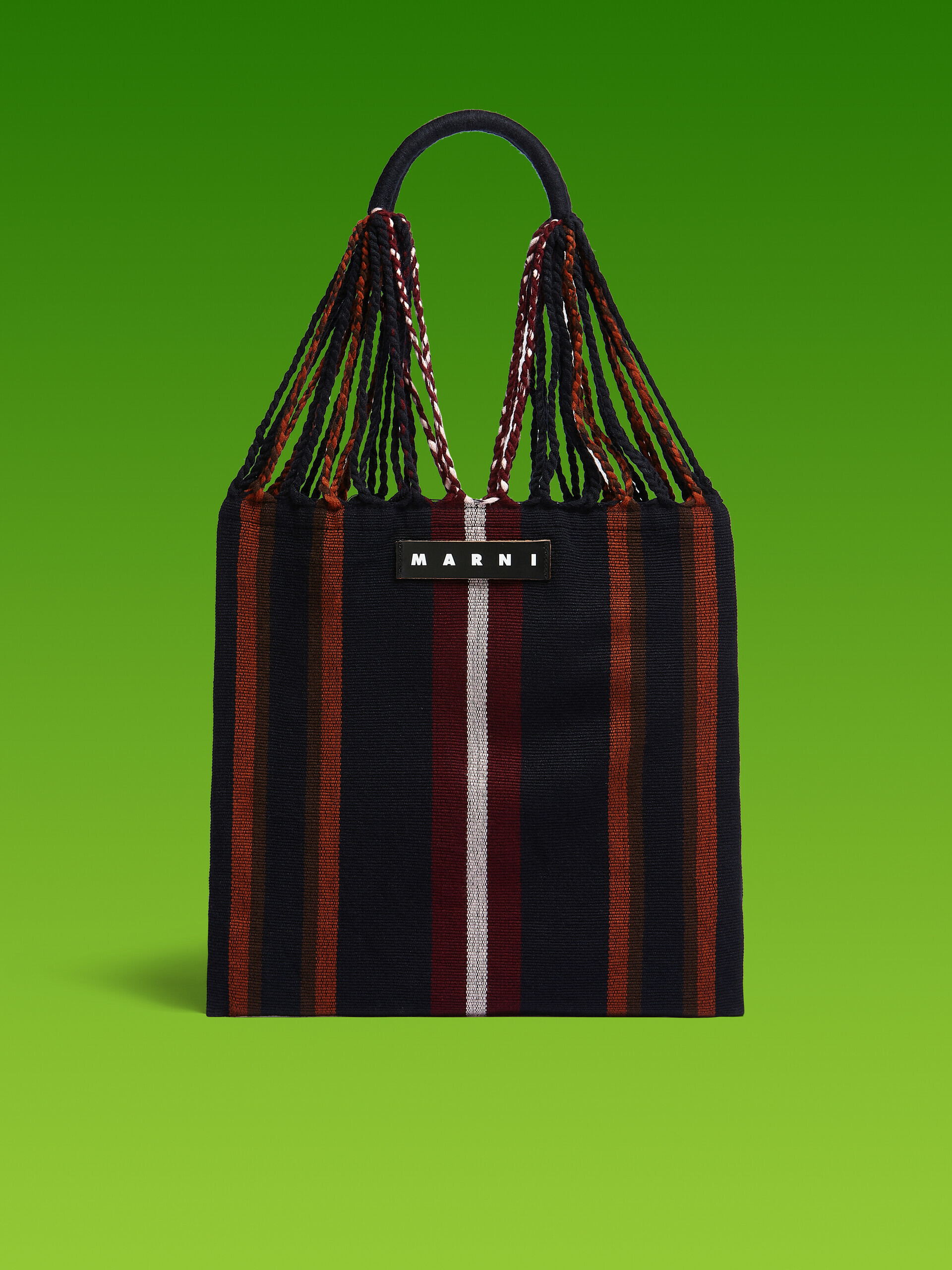 PRE-ORDER) MARNI MARKET HAMMOCK BAG - DARK GREEN