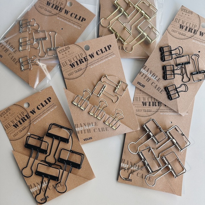 透視長尾夾｜VELOS