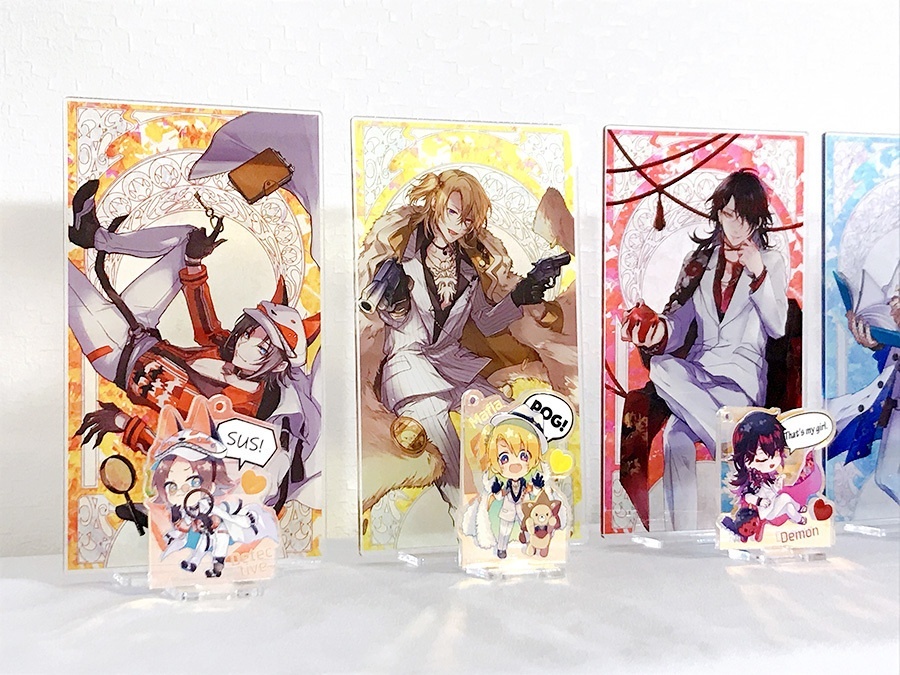 「彩虹社代購」「同人代購」【非公式】にじさんじEN・Luxiem 大型亞克力立牌