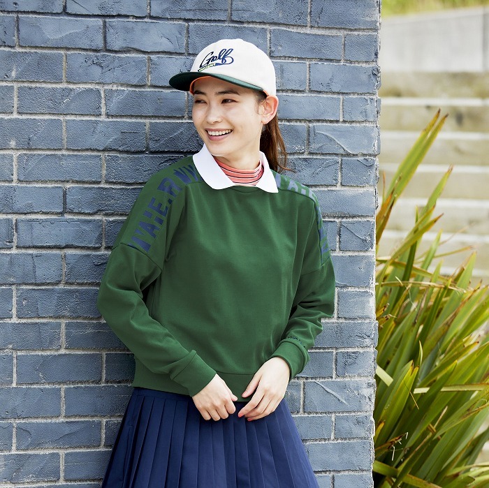 女士 Delta 假領套頭衫