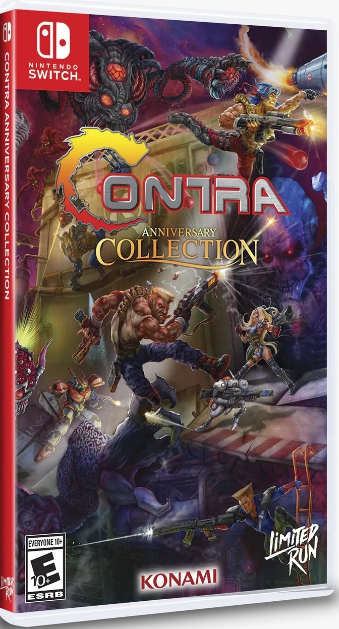 NS Contra Anniversary Collection 魂斗羅週年慶合輯英日文版(英文封面)