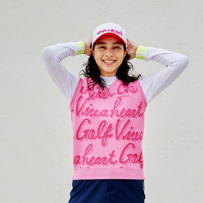 女士 字母印花針織背心