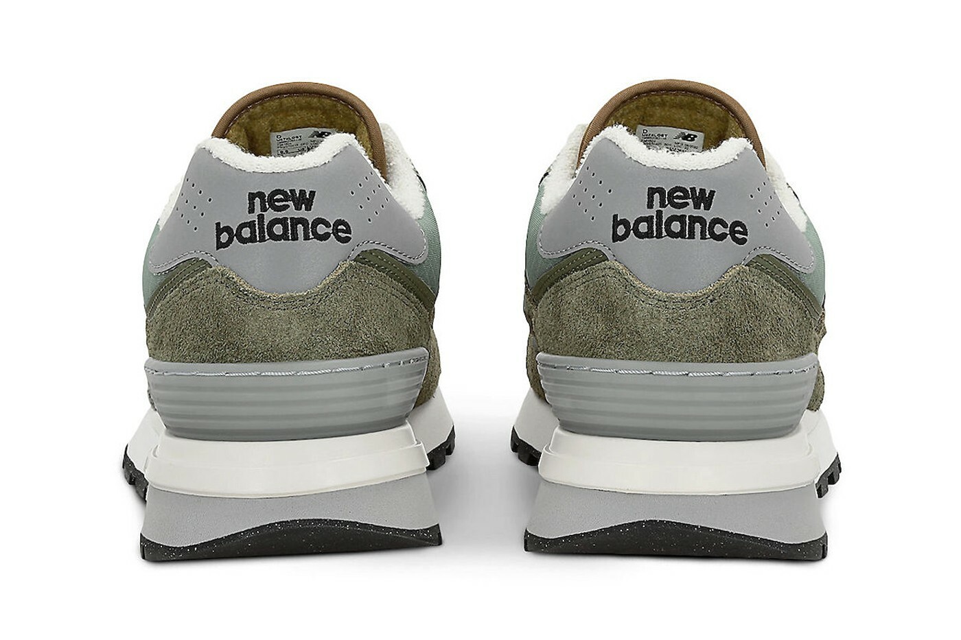 New Balance X Stone Island 聯名款橄欖綠絨面男女鞋U574LGST [海外