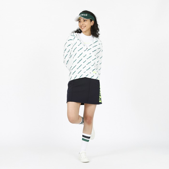 女士 品牌印花連帽外套