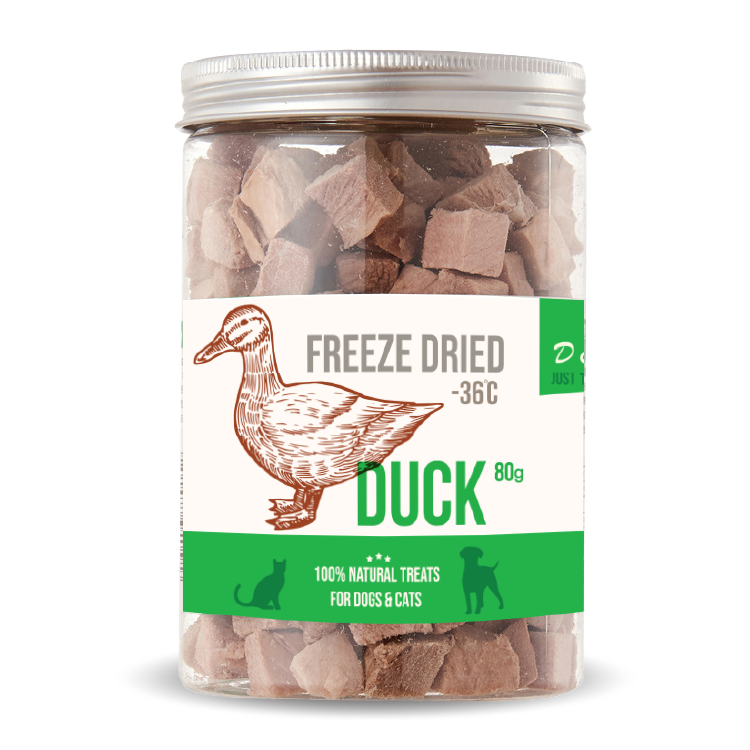 D&C | 凍乾鴨肉粒粒 80g Freeze Dried Duck Bites (DC-4040)