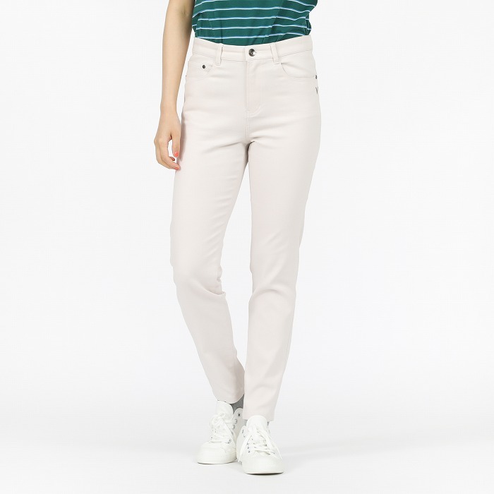 女士 彈力修身長褲