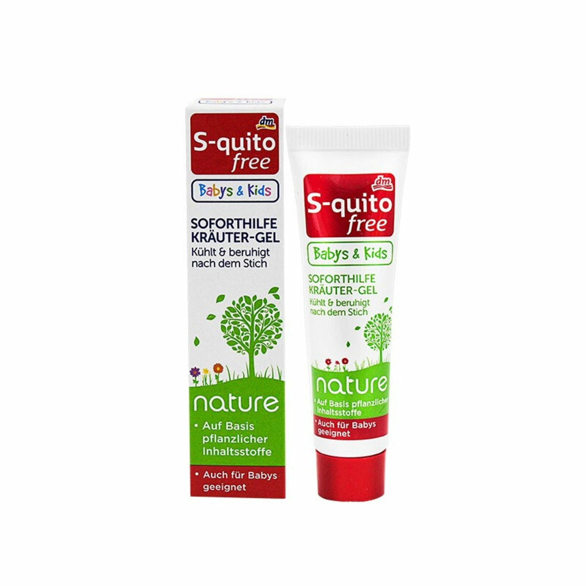 DM - S-Quito free嬰幼兒防蚊驅蚊止癢膏15ml（平行進口）