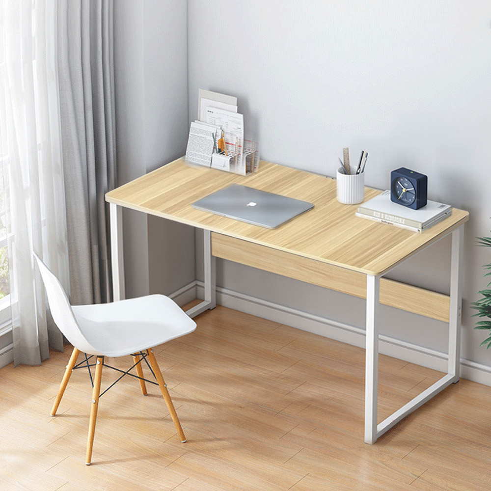 【AOTTO】簡約實用鋼架電腦桌-100公分(書桌 電腦桌 工作桌 邊桌)(FT-050)