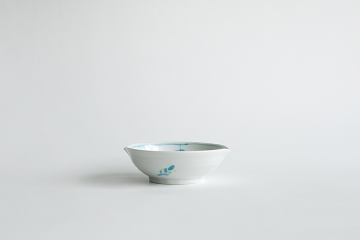 米滿麻子-木之芽 4寸葉形缽