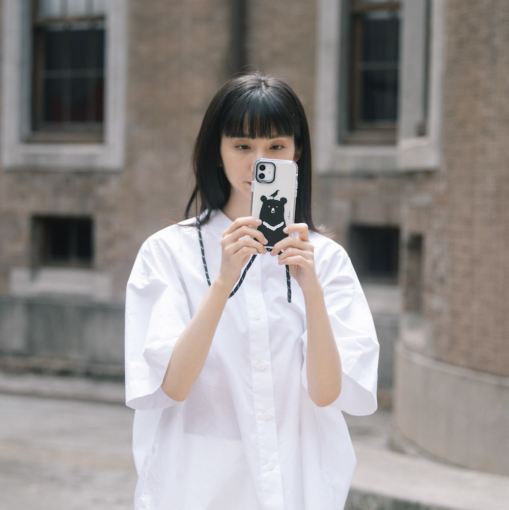 【現貨】印花樂X犀牛盾Clear透明手機殼-印花動物園/台灣黑熊與八哥