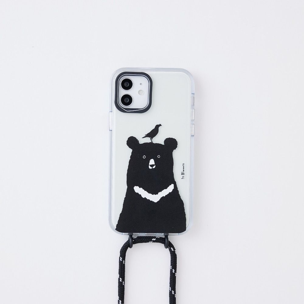 【現貨】印花樂X犀牛盾Clear透明手機殼-印花動物園/台灣黑熊與八哥