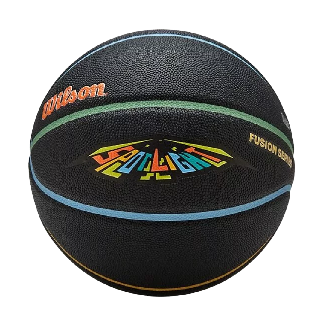 WILSON x DIGIWAY 聯名致勝當潮系列 SPOTLIGHT 7號籃球 黑色