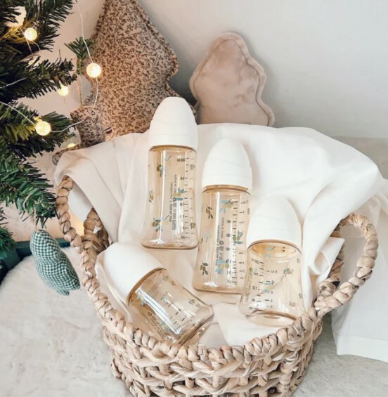 Grosmimi PPSU 橄欖安心奶樽兩件裝 (不連奶嘴)