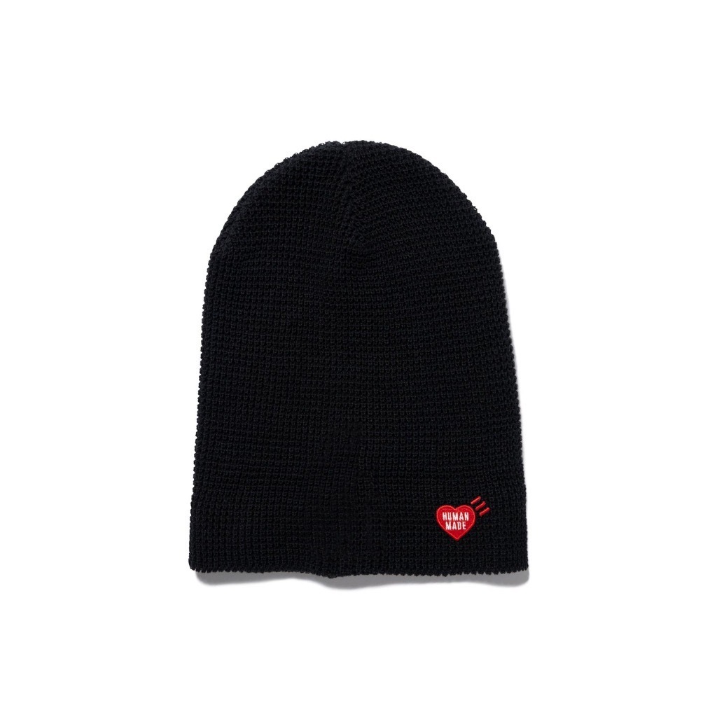 2023SS HUMAN MADE WAFFLE BEANIE LOGO 針織毛帽華夫格現貨