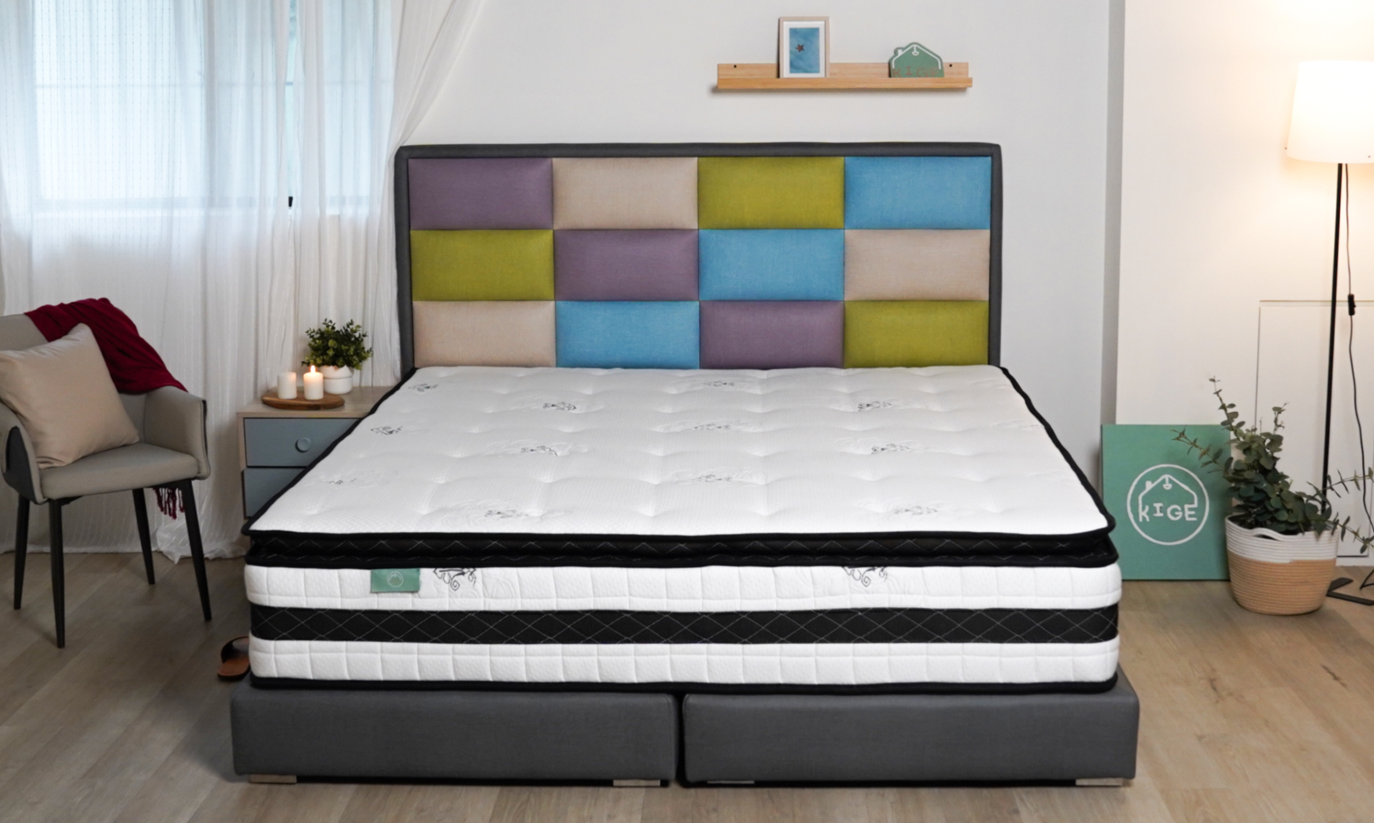 睡夢思2.4中鋼獨立筒床墊