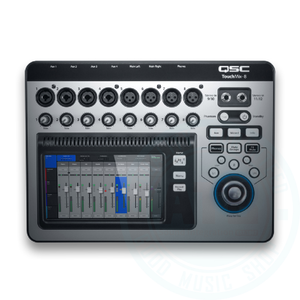 QSC QSC / TouchMix-8 14軌數位混音機(iOS可用) — 三峽錄音 / 音響